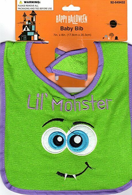 Happy Halloween Baby Bib (Set of 2)
