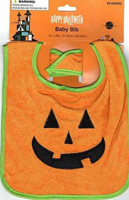 Happy Halloween Baby Bib