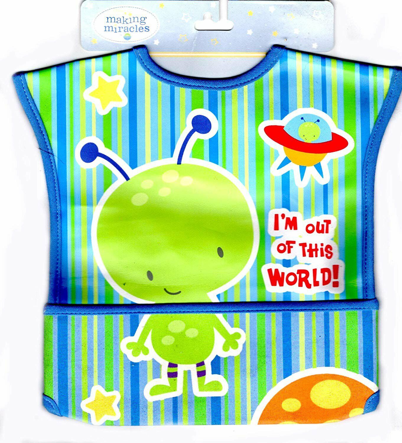 Making Miracles - Waterproof Vinyl Infant Baby Bib - v2