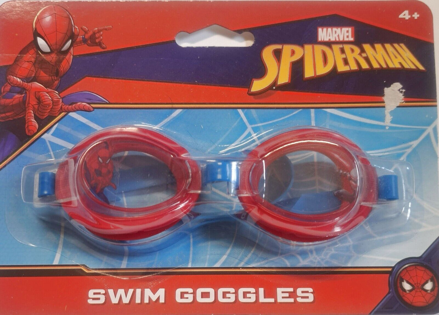 Spider-Man - Swim Ring 17.5`` & Swim Goggles (Set of 2 Pack)
