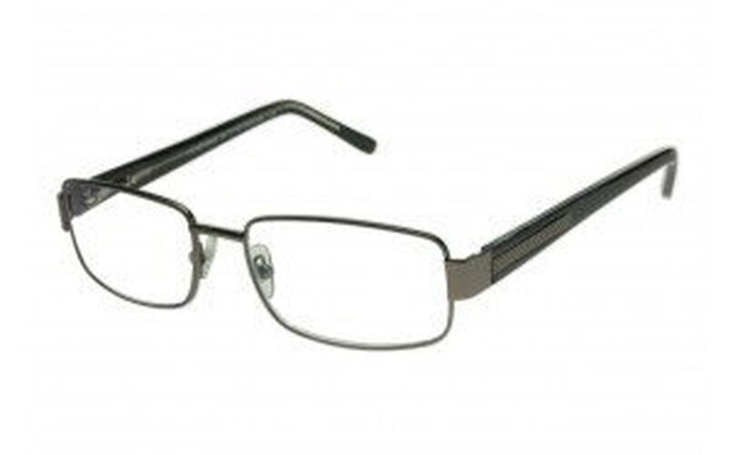 Magnivision Classic "Carson" Men's Semi-Rimless Brown Readers +1.50
