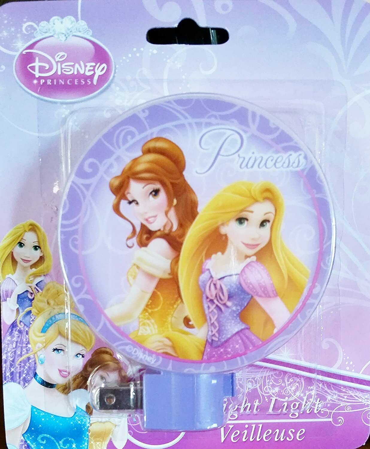 Disney Princess Night Light Children's Kid's Bedroom