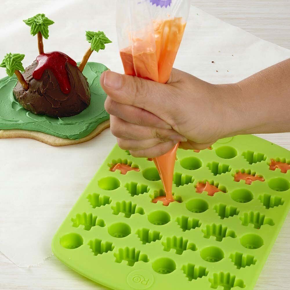 ROSANNA PANSINO by Wilton Nerdy Nummies Silicone Candy Mold, 42-Cavity