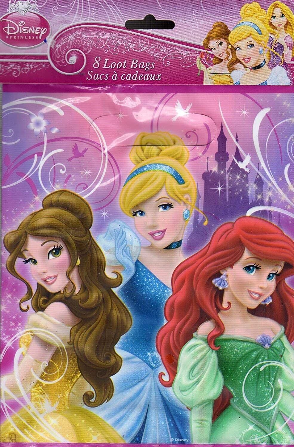 Disney Princess Deluxe Kit (Serves 8) Mega Pack (Total of 77 Pieces)