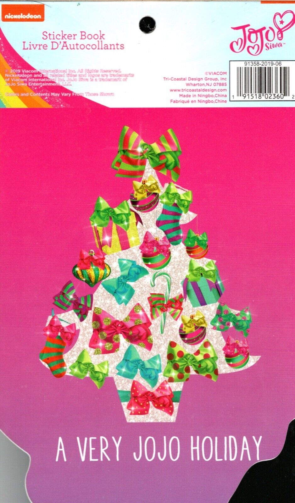 JoJo Siwa Bows Make Christmas Better - Includes 125 Stickers