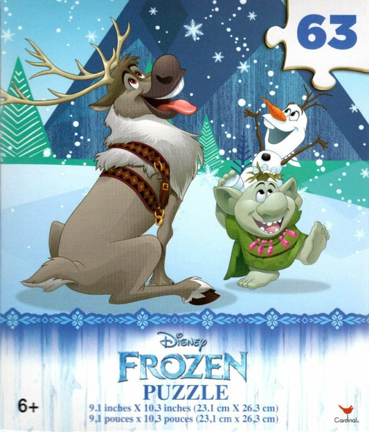 Frozen - 63 Pieces Jigsaw Puzzle - v1