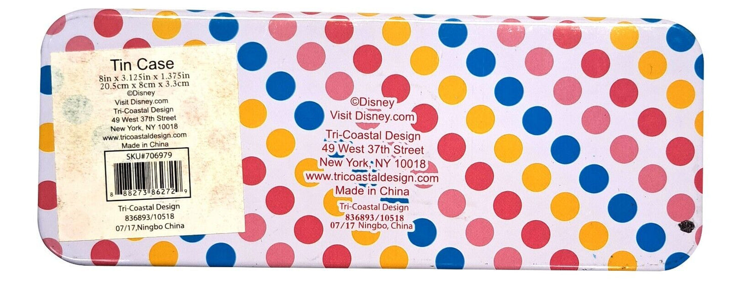 Disney Mickey or Minnie - Tin Pencil Case Storage School Supply