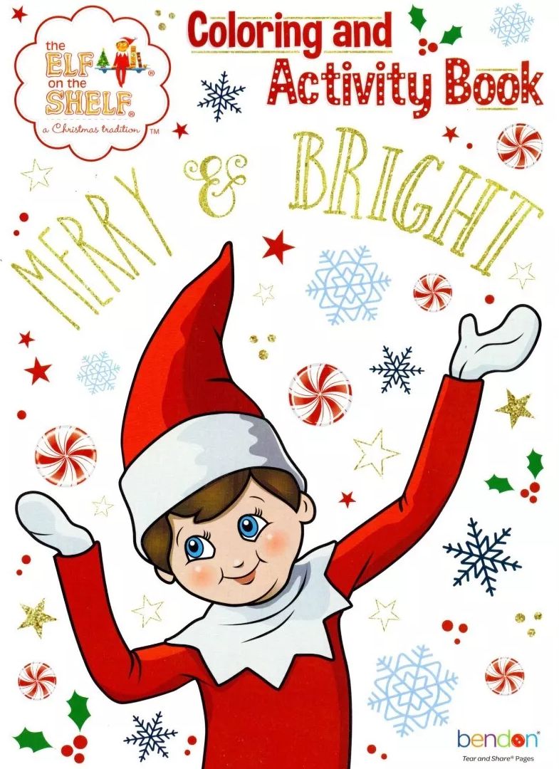 The Elf on The Shelf - Holiday and Christmas - Activity Book v5