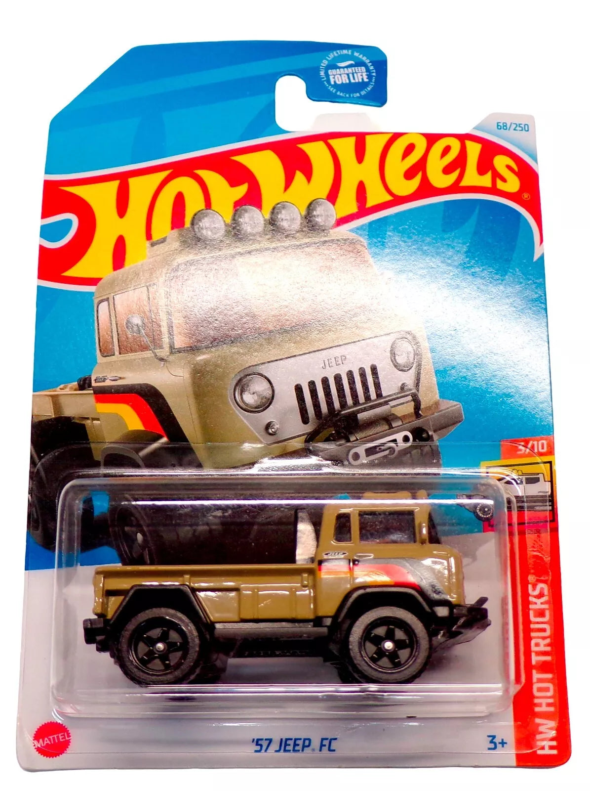 Hot Wheels 1957 Jeep FC Sand Beige