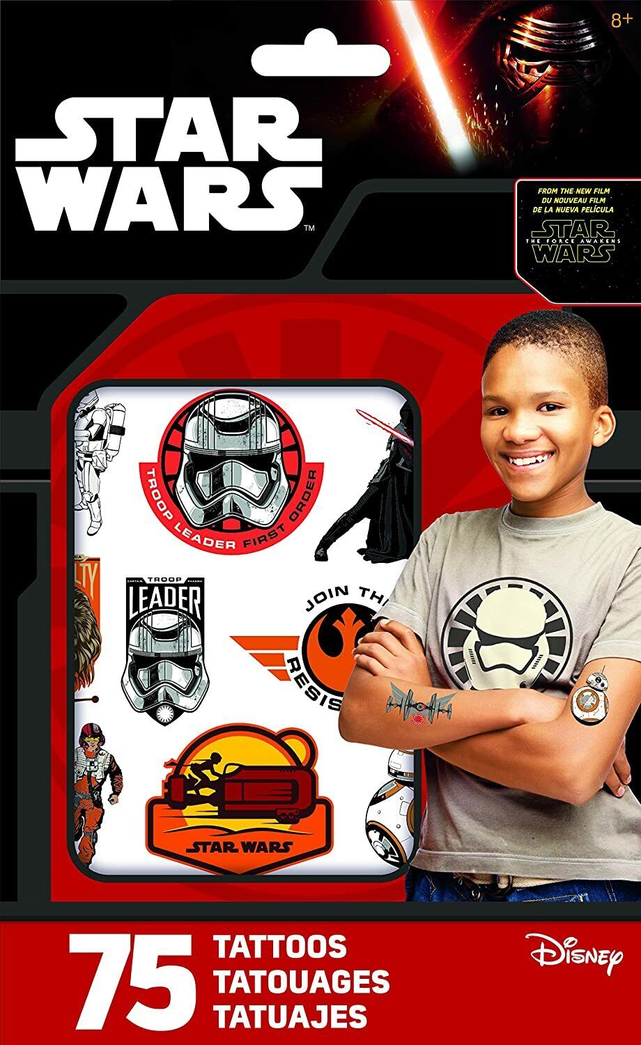 Star Wars Episode 7 Tattoo Bag, Standard