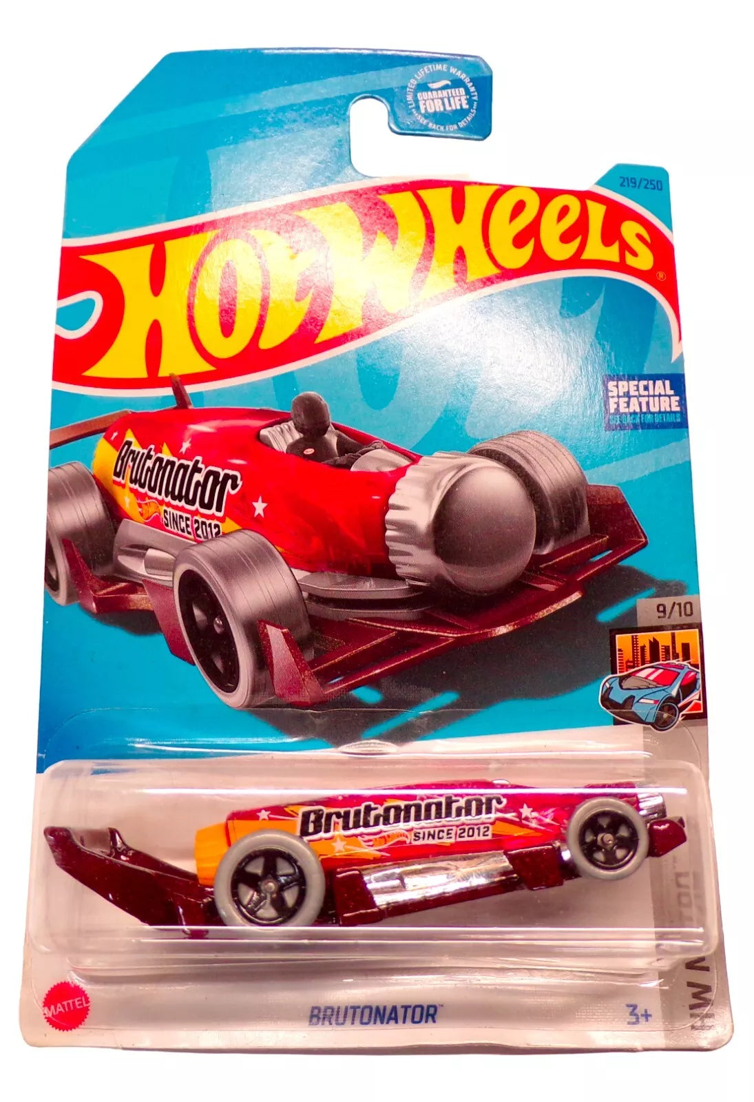 2023 Hot Wheels Brutonator Red Car