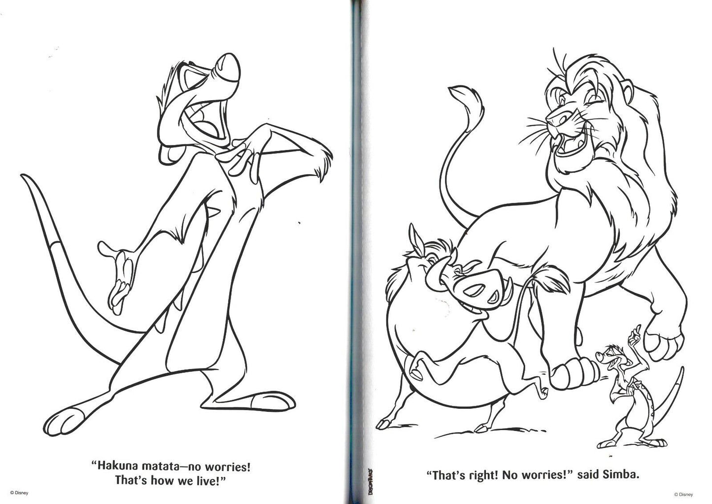 Disney Animal Friends - Hey Up There - Coloring & Activity Book + Stickers