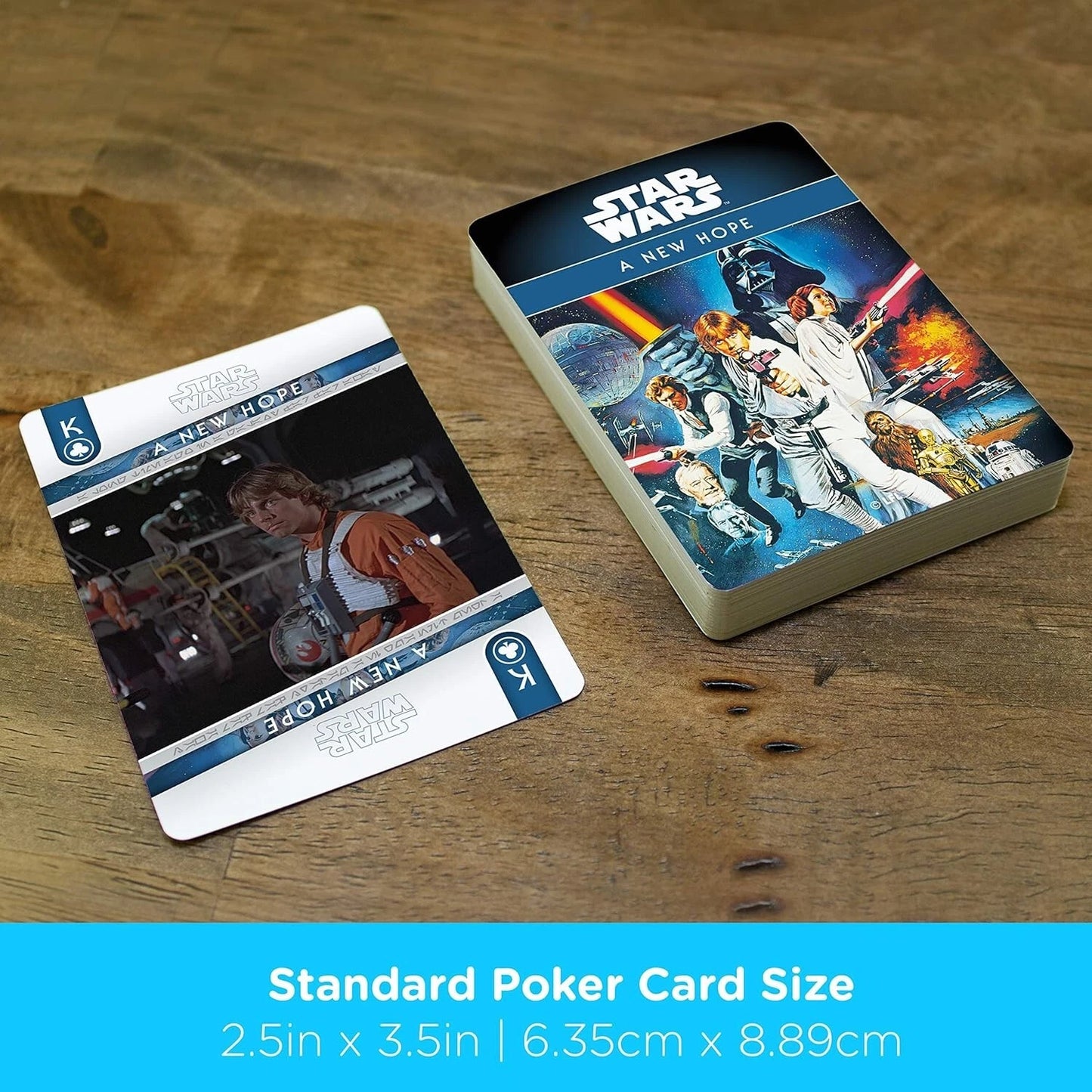 AQUARIUS Star Wars & Star Wars Vintage Kenner Action Figures - Playing Cards Set