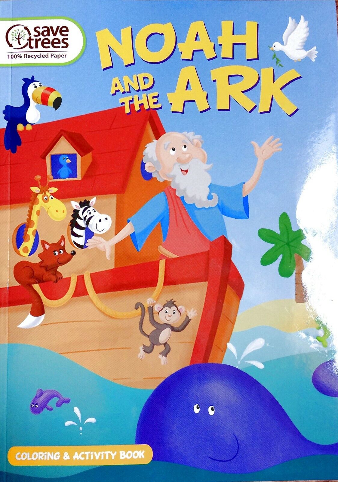 Noah's Ark & Other Bible Stories Coloring & Activity Book
