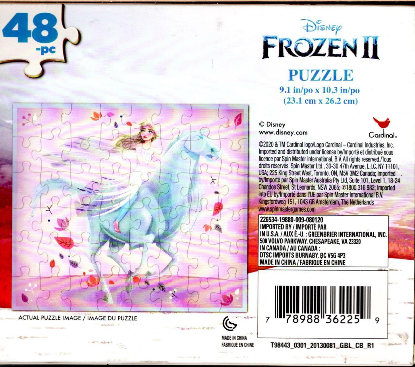 Disney Frozen II - 48 Shaped Puzzle