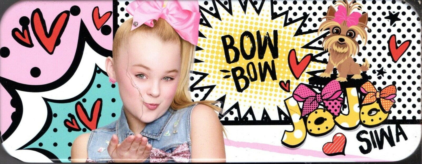 JoJo Siwa - Metal Tin Case Pencil Box Storage
