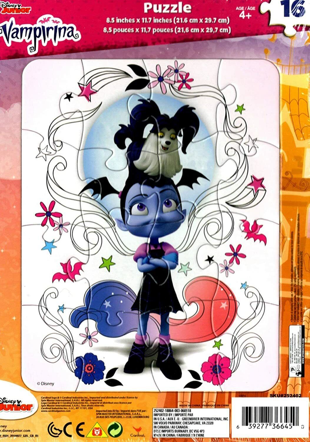 Disney Junior Vampirina - 16 Pieces Jigsaw Puzzle v2