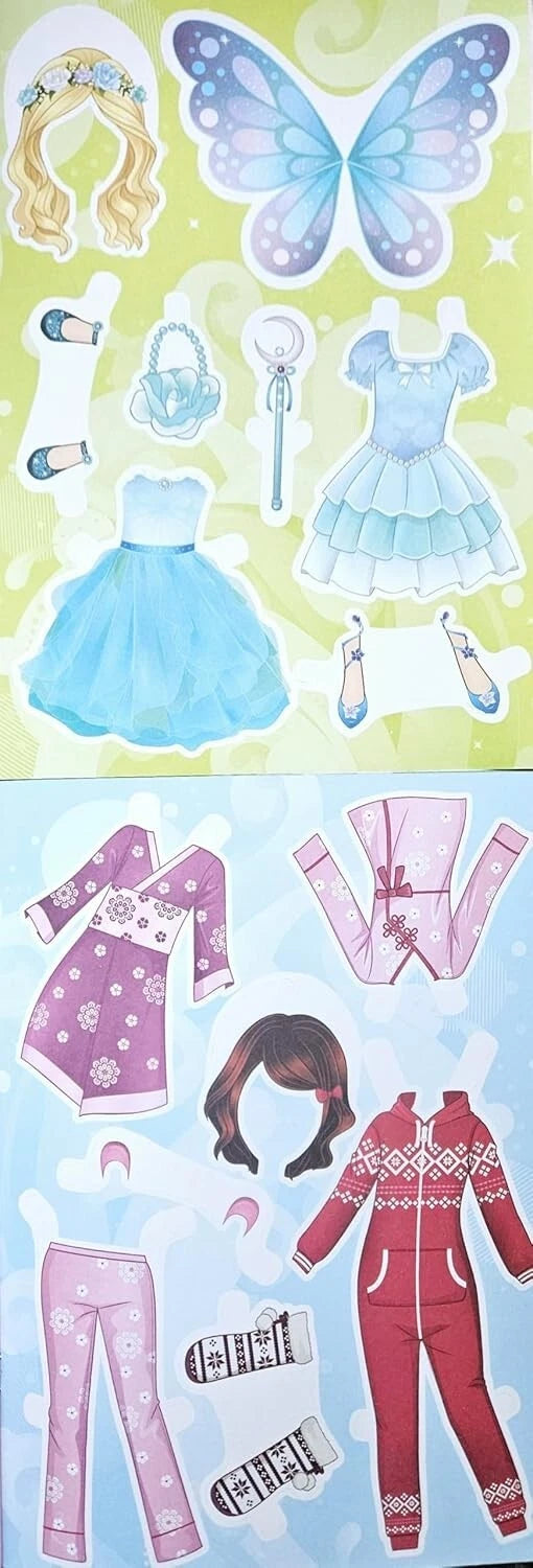 Dress-Up Girls Paper Dolls - Elly - Children Books