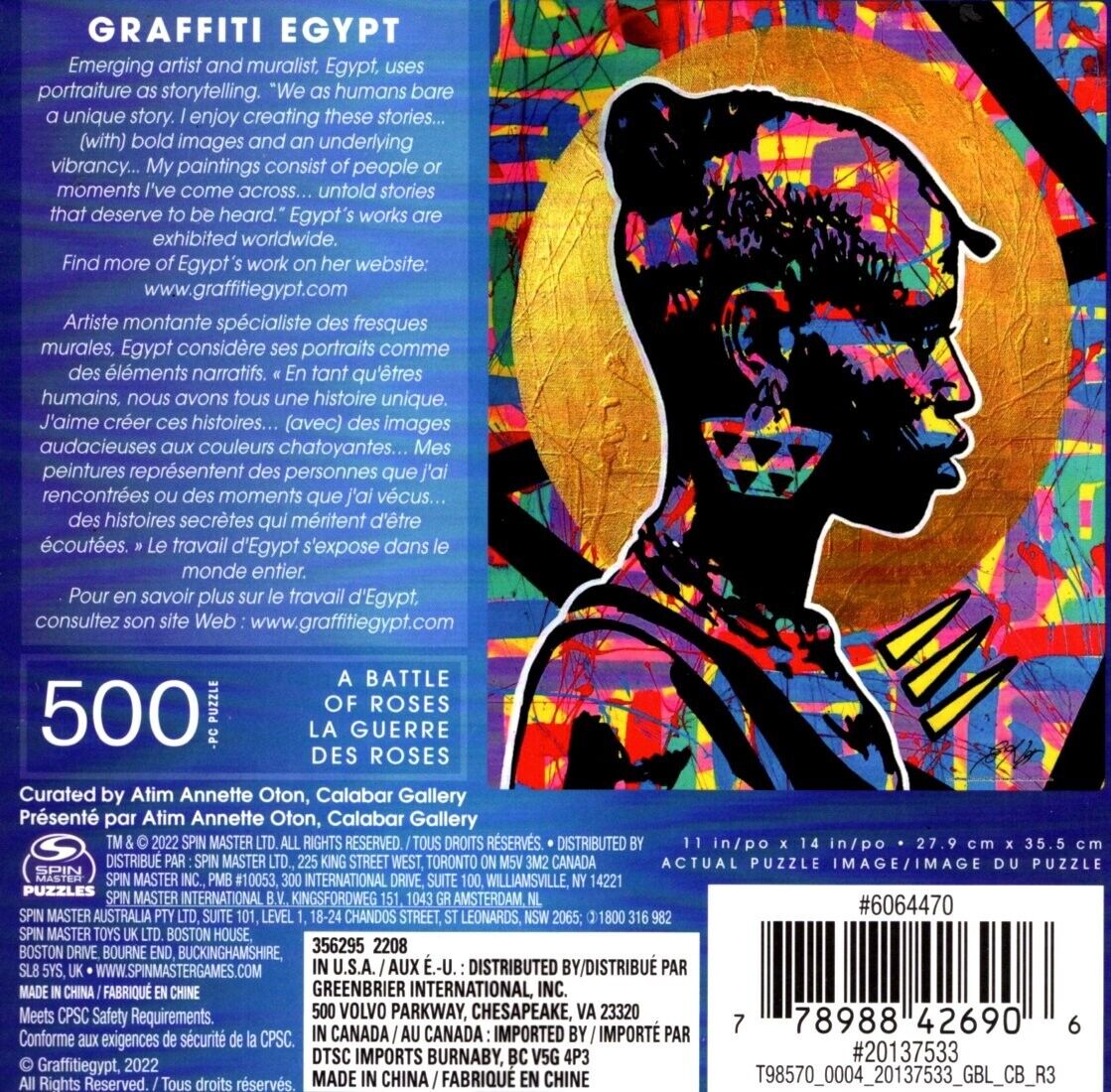 500 Pc Puzzle - Artist Spotlight Series - Aurelia Durand - A Battle of Roses