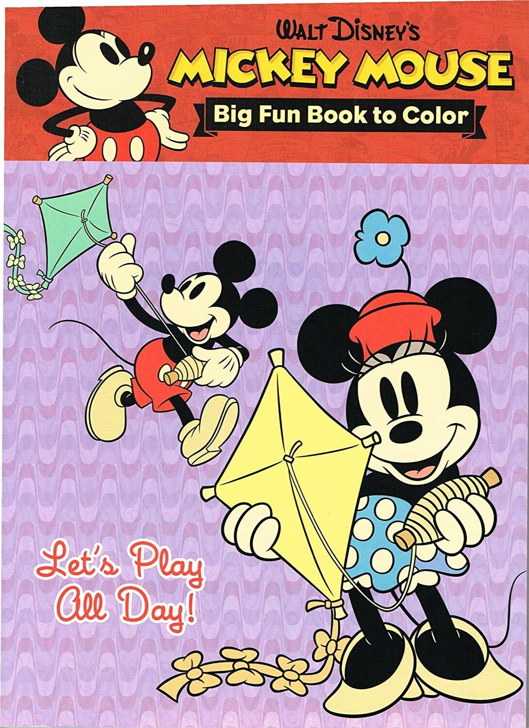 Disney Mickey & Friends 96 pg Coloring Book (Assorted) - Mickey Mouse
