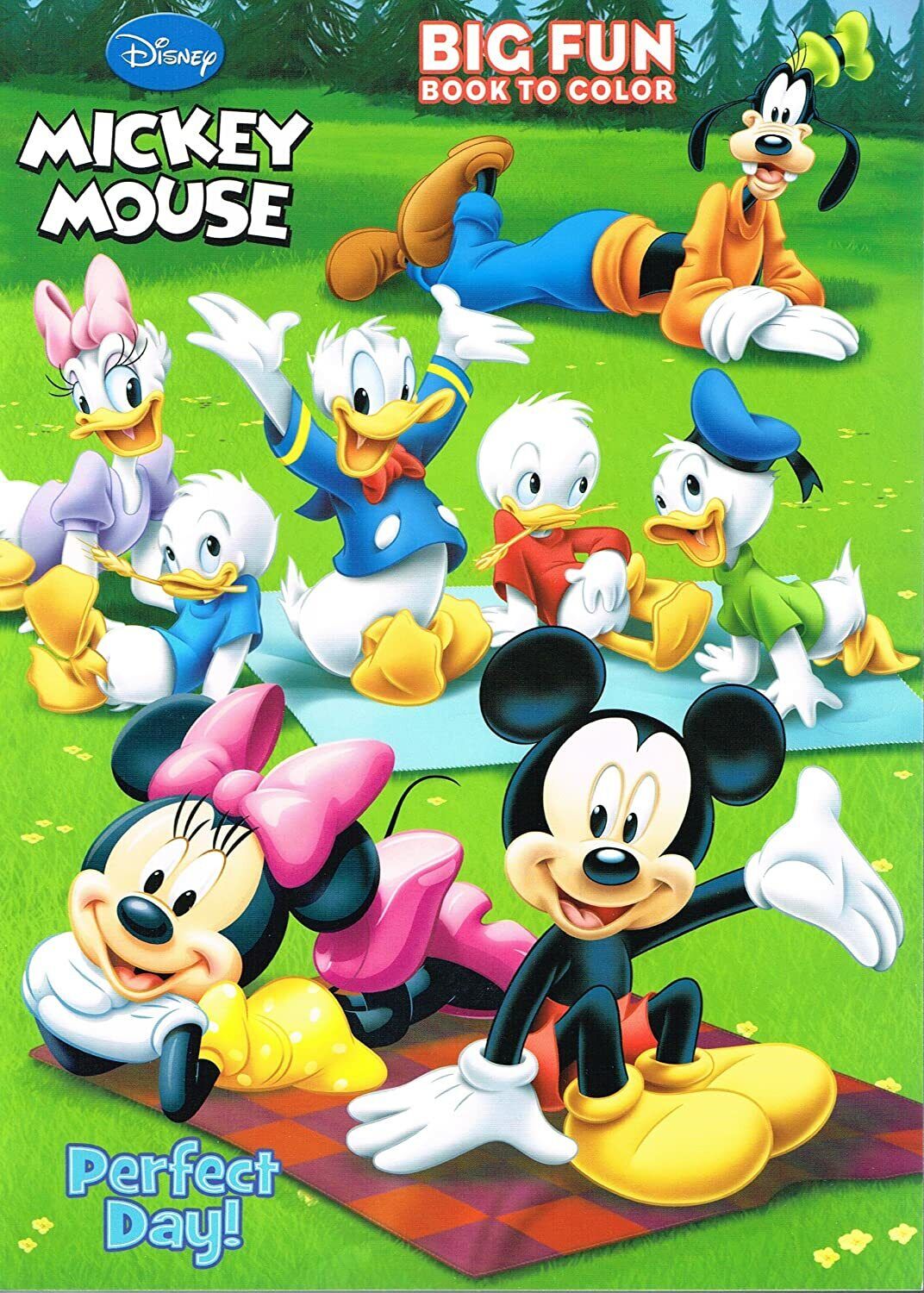 Disney Mickey & Friends 96 pg Coloring Book (Assorted) - Mickey Mouse