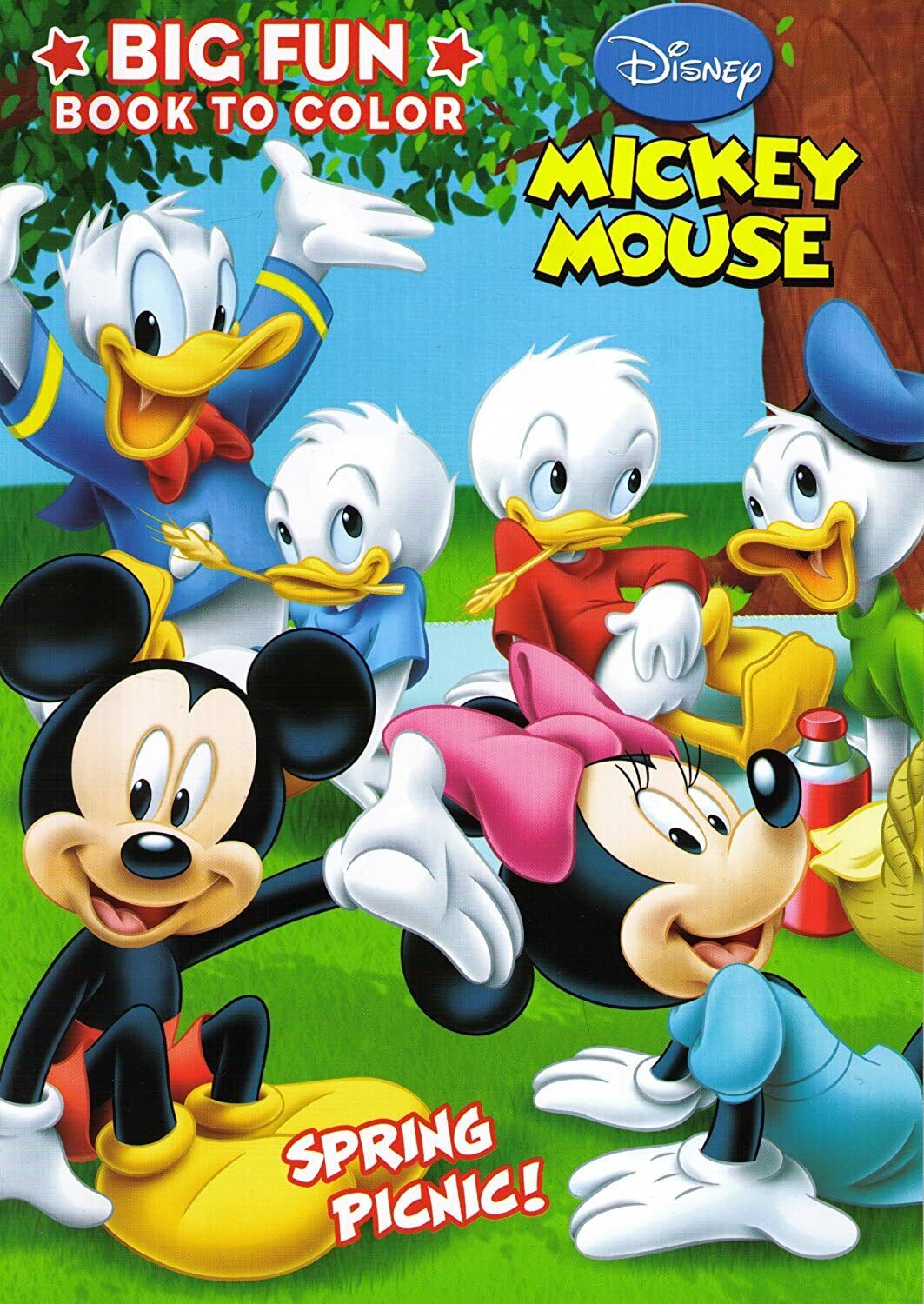 Disney Mickey & Friends 96 pg Coloring Book (Assorted) - Mickey Mouse