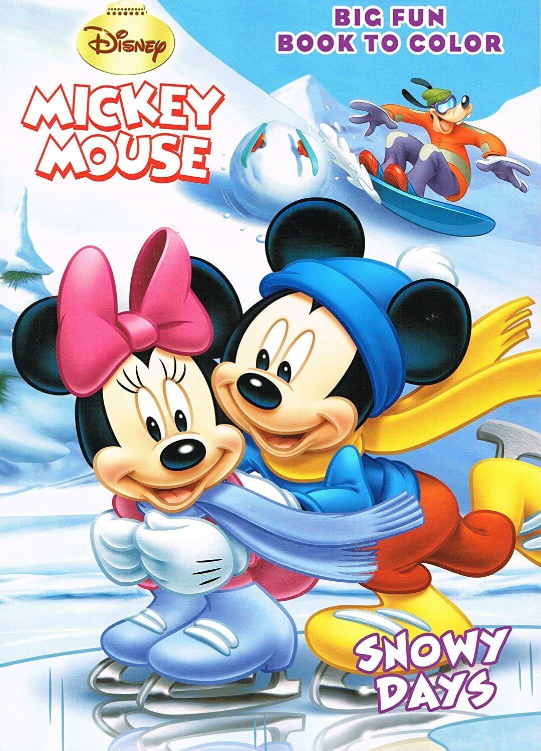 Disney Mickey & Friends 96 pg Coloring Book (Assorted) - Mickey Mouse