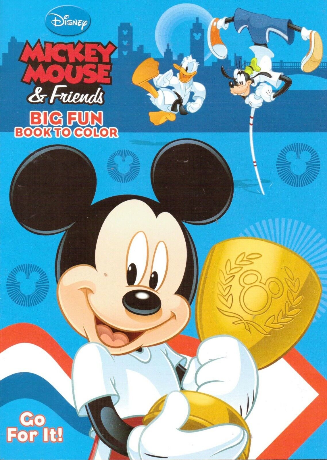 Disney Mickey Mouse & Friends Big Fun Book to Color (Assorted)