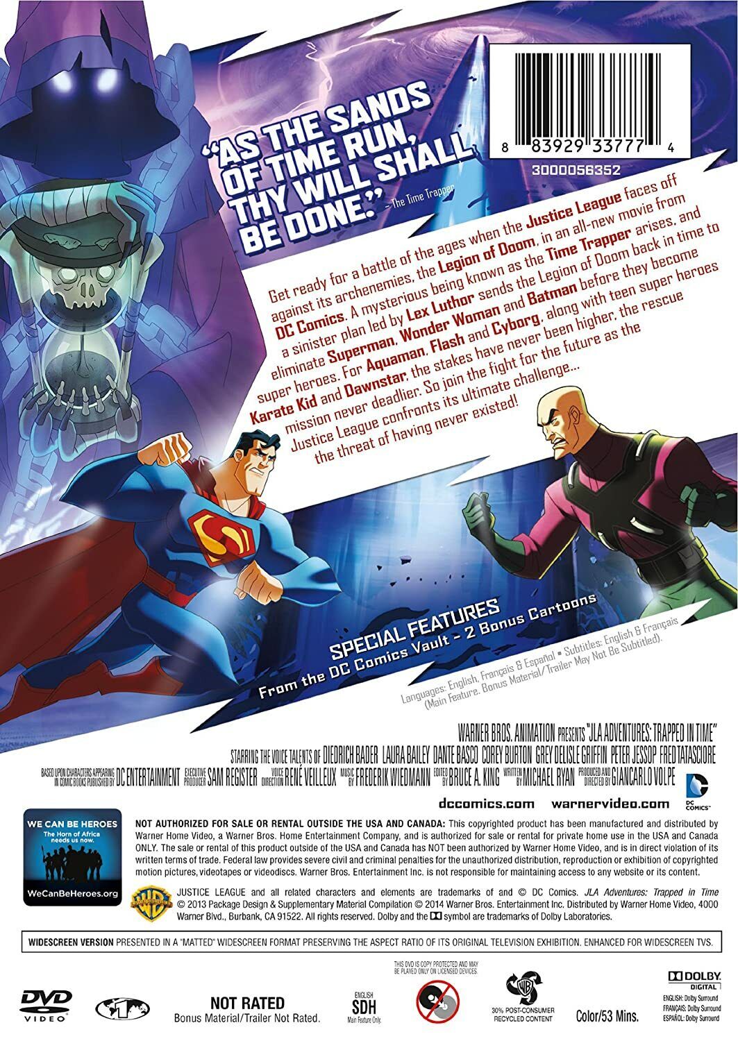 JLA Adventures: Trapped in Time (DVD)