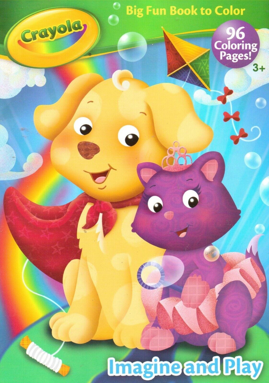 Crayola Big Fun Book to Color ~ Imagine & Play