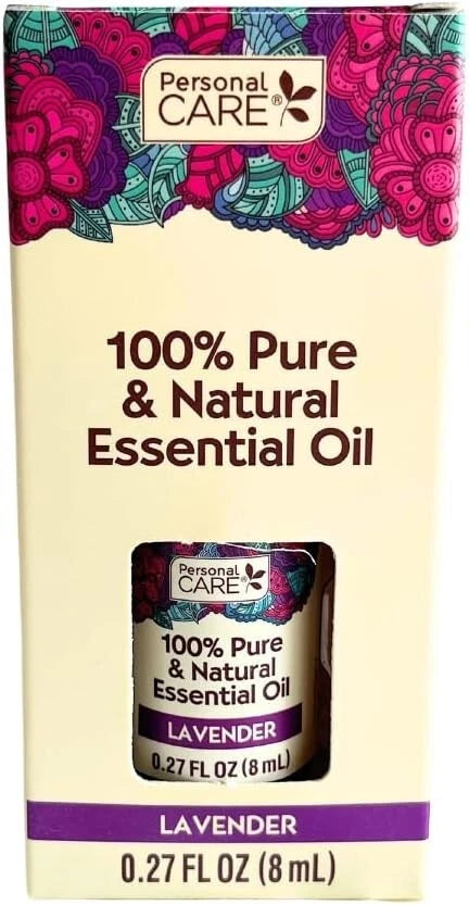 Personal Care Pure Lavender & Peppermint Essential Oil, 0.27 Fl Oz Set