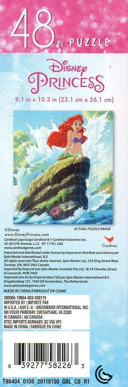 Disney Princess - 48 Pieces Jigsaw Puzzle v2