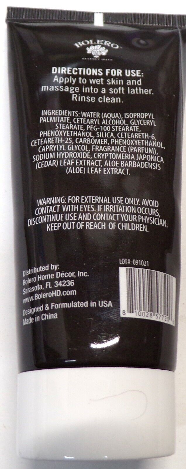 Men`s Refresh Gentle Face Exfoliator - Cedar Leaf & Aloe 3fl oz (88.7ml)