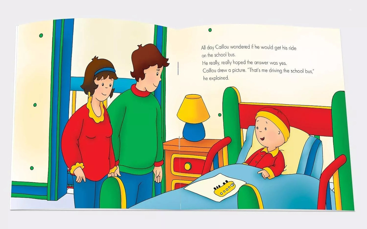 Caillou: - Children Books (Set of 4 Books)