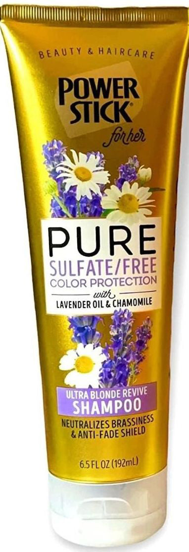 Pure Sulfate Free Ultra Blonde Revive Shampoo & Conditioner 6.5 oz (Set of 2)