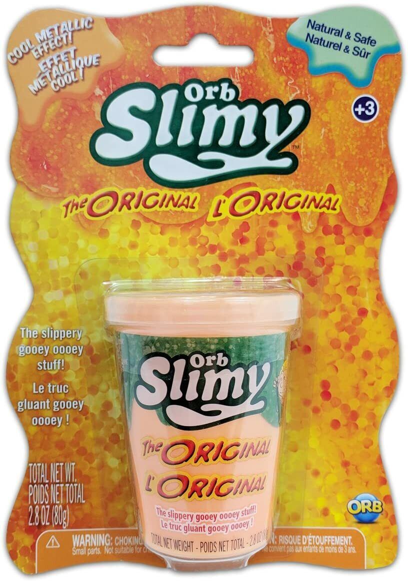 OrbSlimy Original with Cool Metallic Effect Blue, Orange, Green (Set of 3)