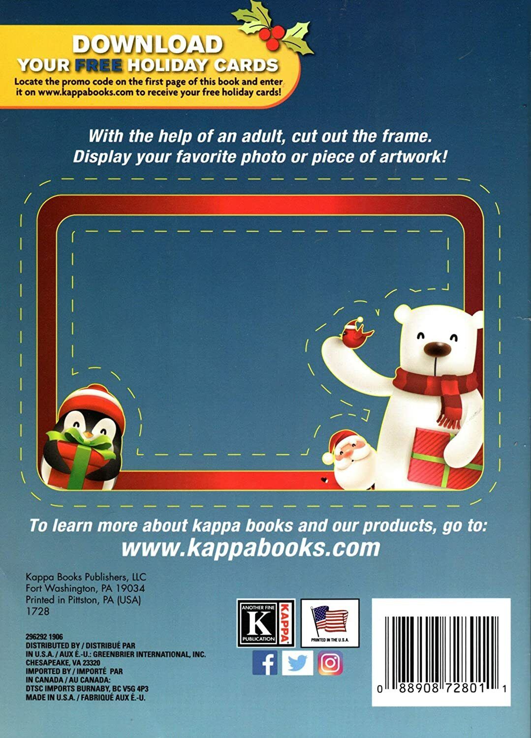 Christmas Edition Holiday - Jumbo Coloring and Activity Book - Polar Party