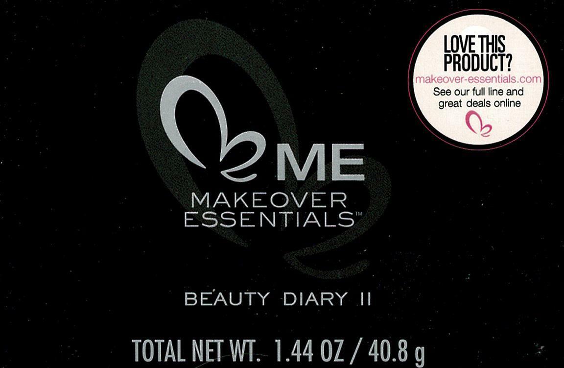 ME Makeover Essentials Beauty Diary II Sealed Makeup Box - NEW (Set of 2)