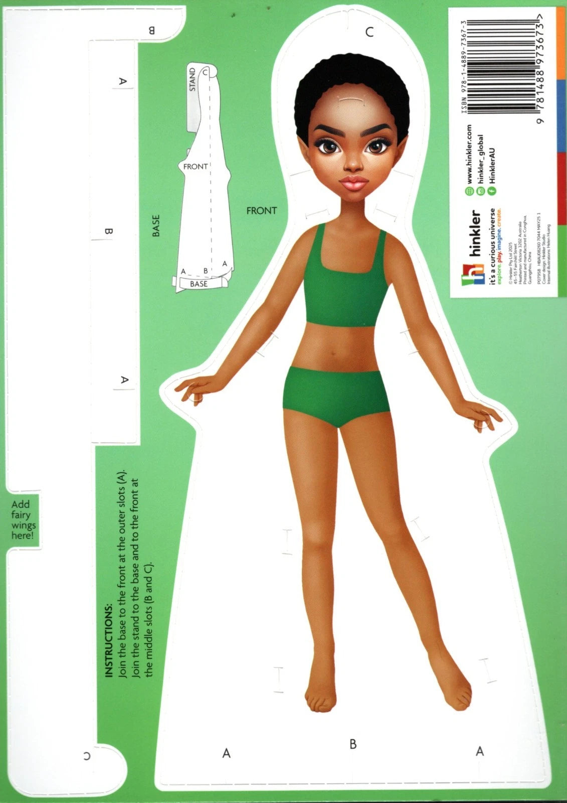 Dress-up Girls Paper Dolls: Tami & Enchanted Fairs - Children Books ( Set of 2)