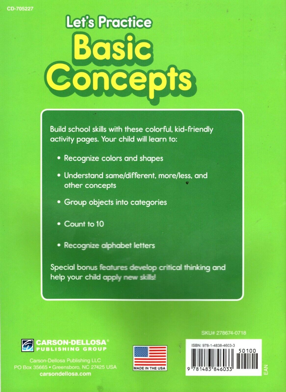 let's Practice - Basic Concepts - Educational Workbooks
