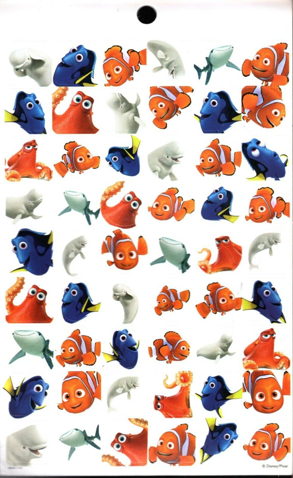 Disney Pixar Finding Dory - Stickers 216 Stickers Autocollants Calcomanias