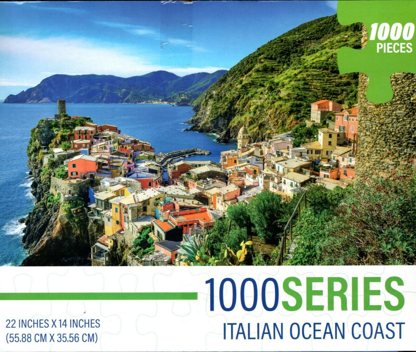 Italian Ocean Coast - 1000 Pieces Jigsaw Puzzle
