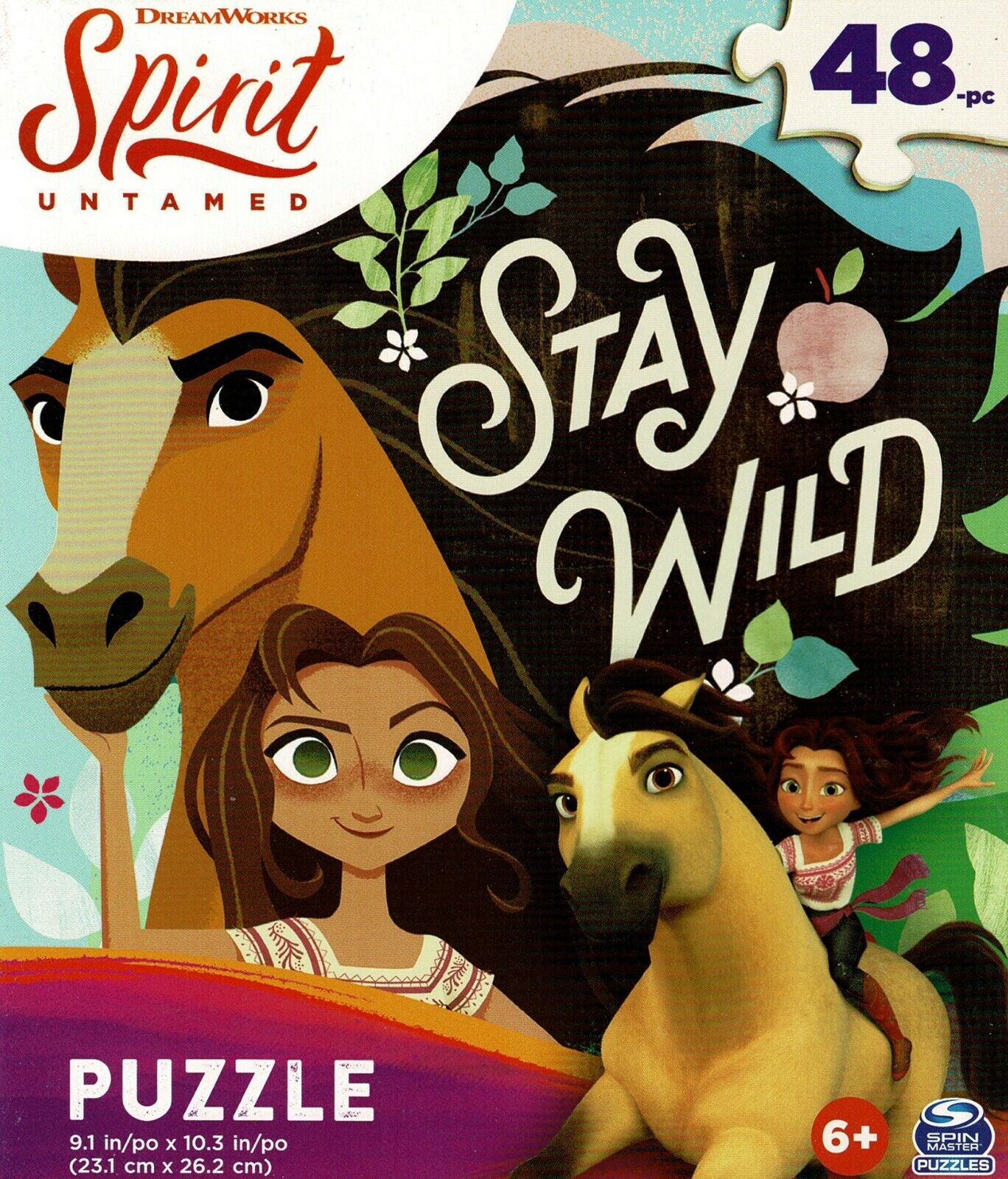 DreamWorks Spirit Untamed - Stay Wild - 48 Pieces Jigsaw Puzzle