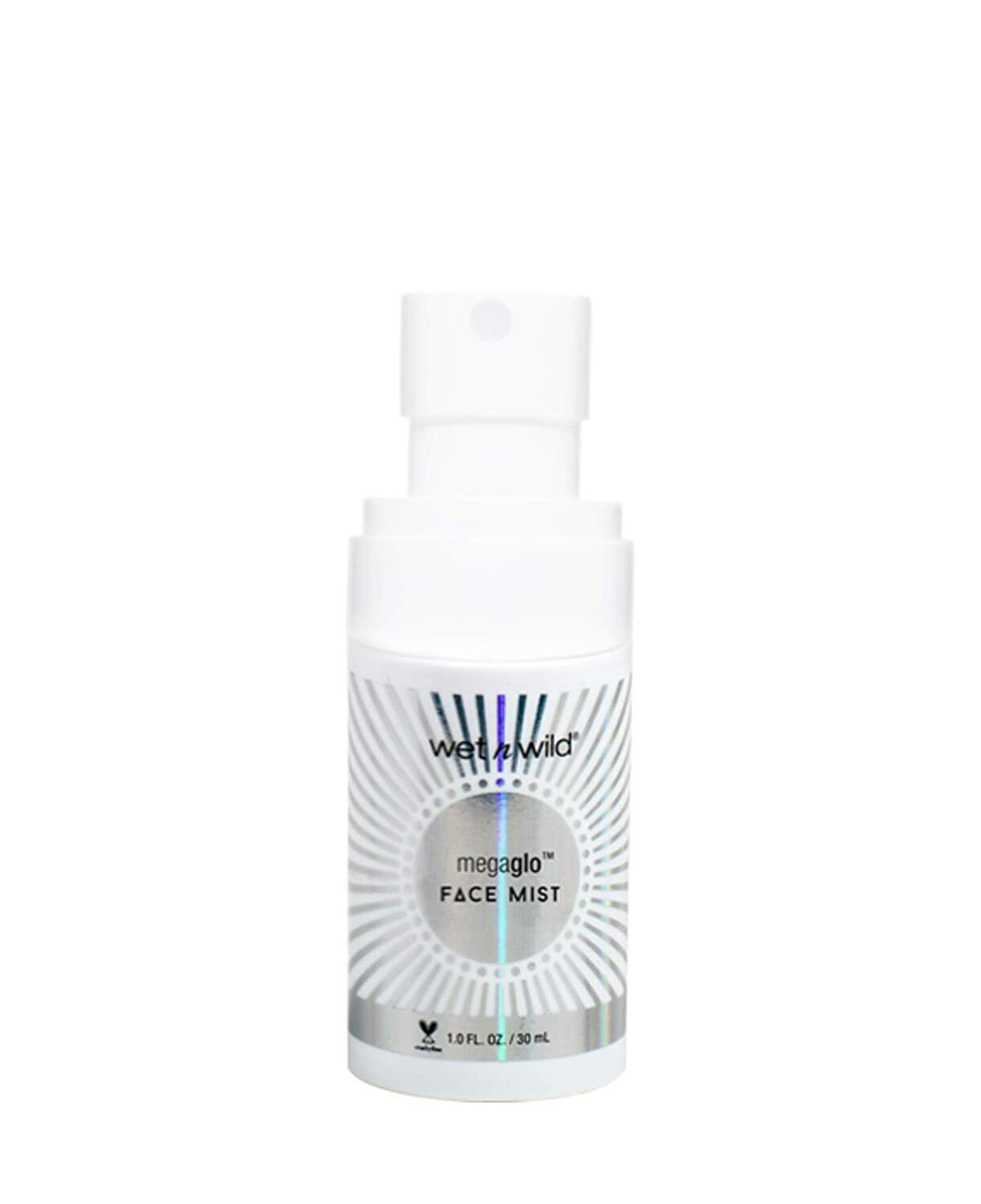 wet n wild Crystal Cavern Mega Glo Face Mist, Aura Booster, 1 Ounce (Set of 3)