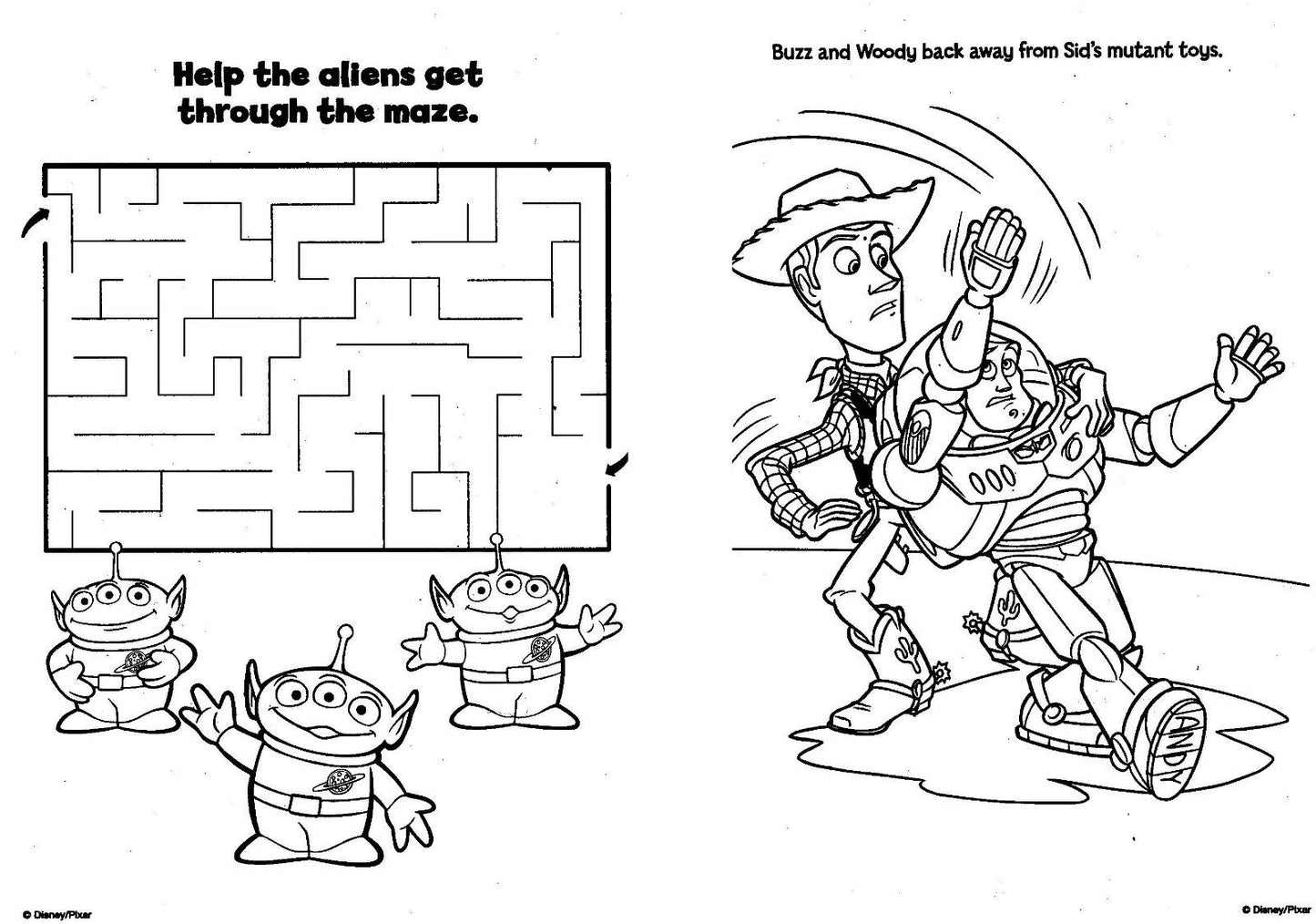 Toy Story - Gigantic Coloring & Activity Book + Award Stickers and Charts 192 Pg