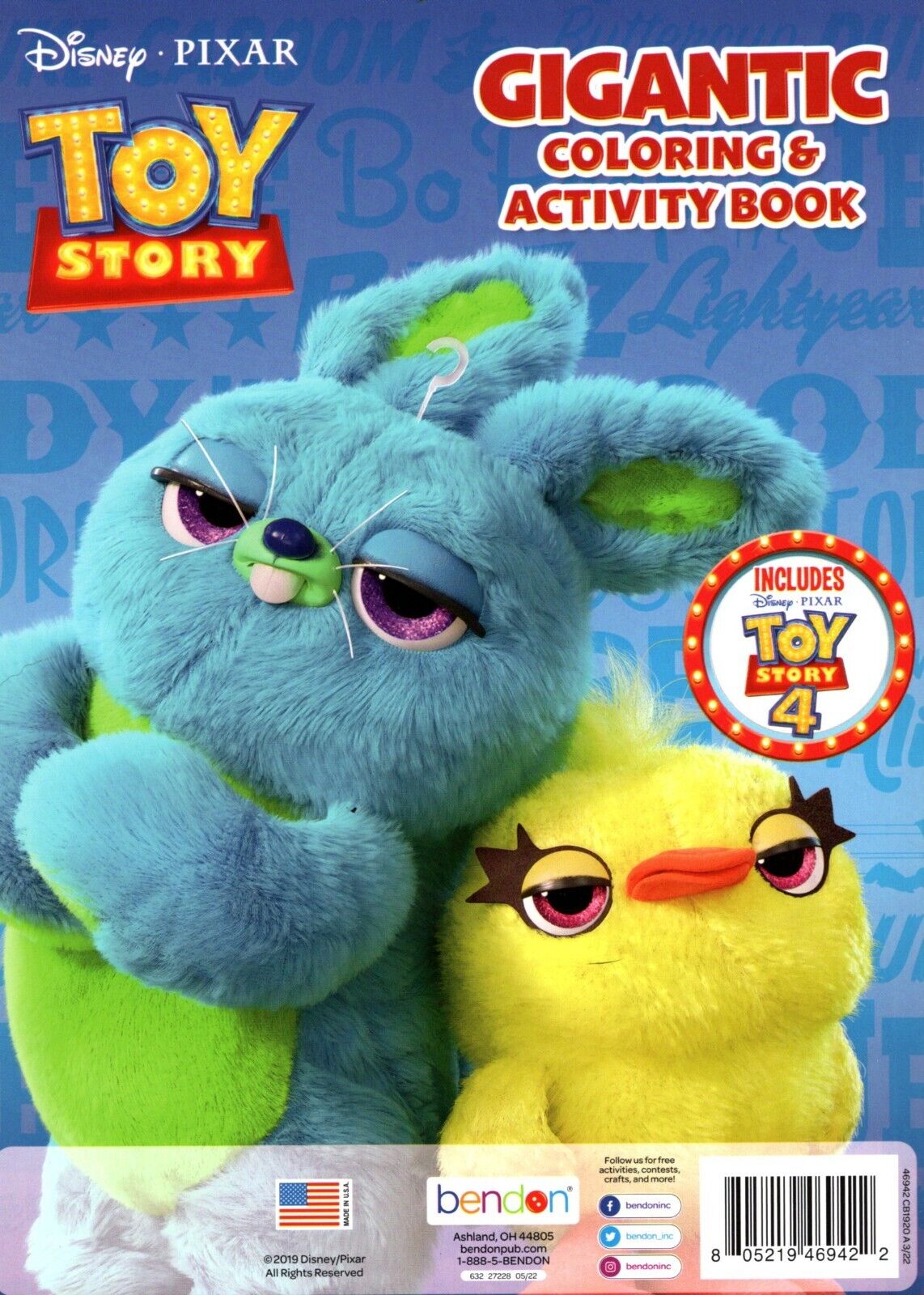 Toy Story - Gigantic Coloring & Activity Book + Award Stickers and Charts 192 Pg