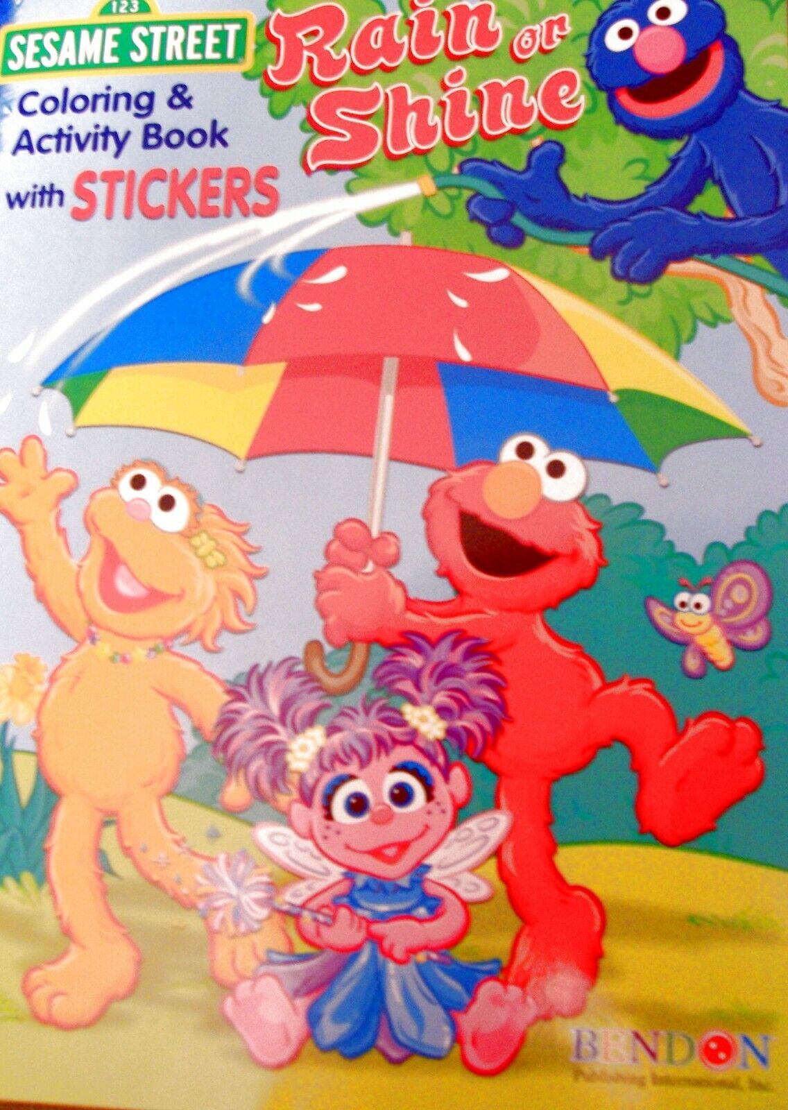 Rain or Shine Sesame Street Coloring & Activity Book with Stickers