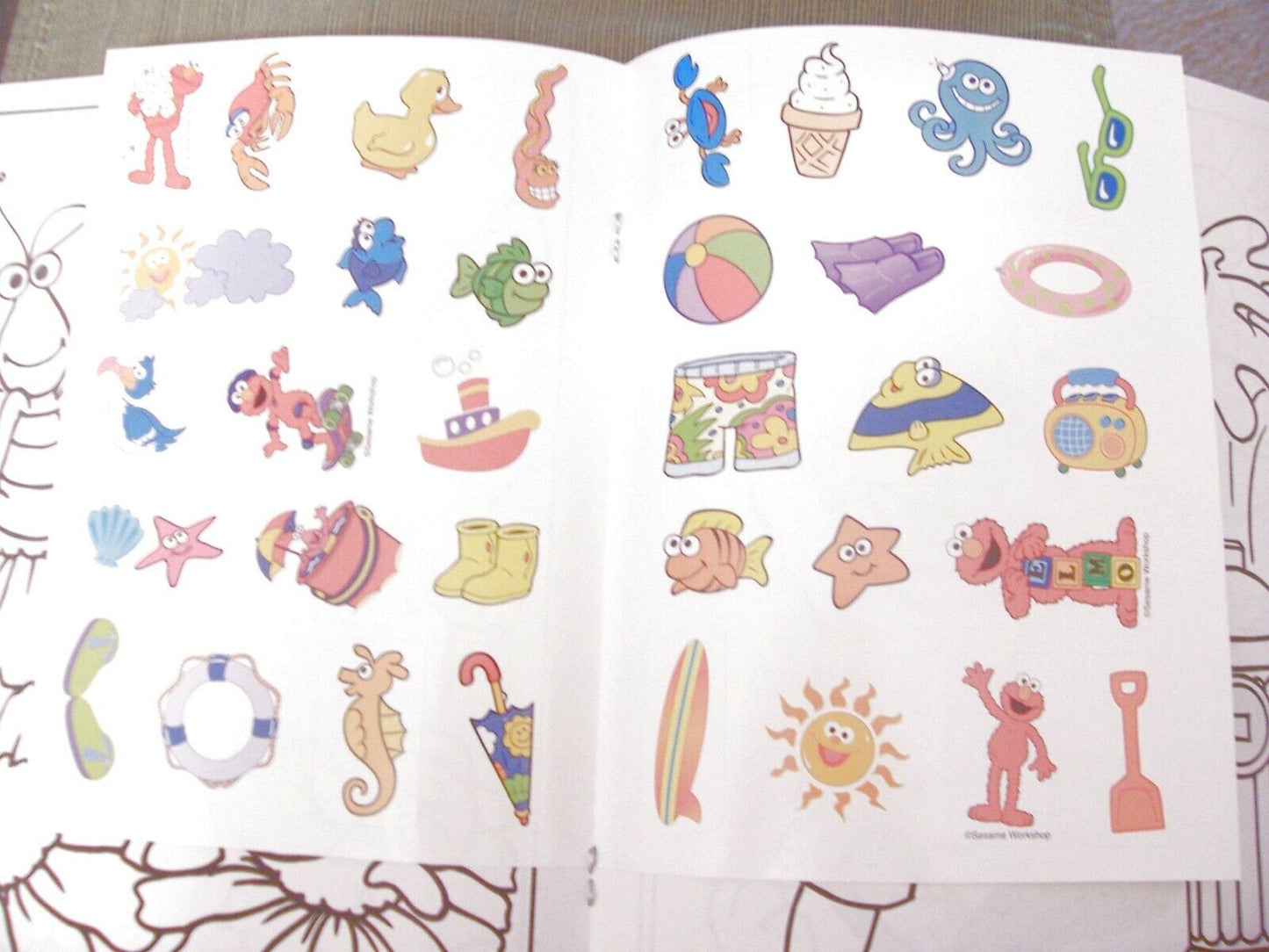 Rain or Shine Sesame Street Coloring & Activity Book with Stickers