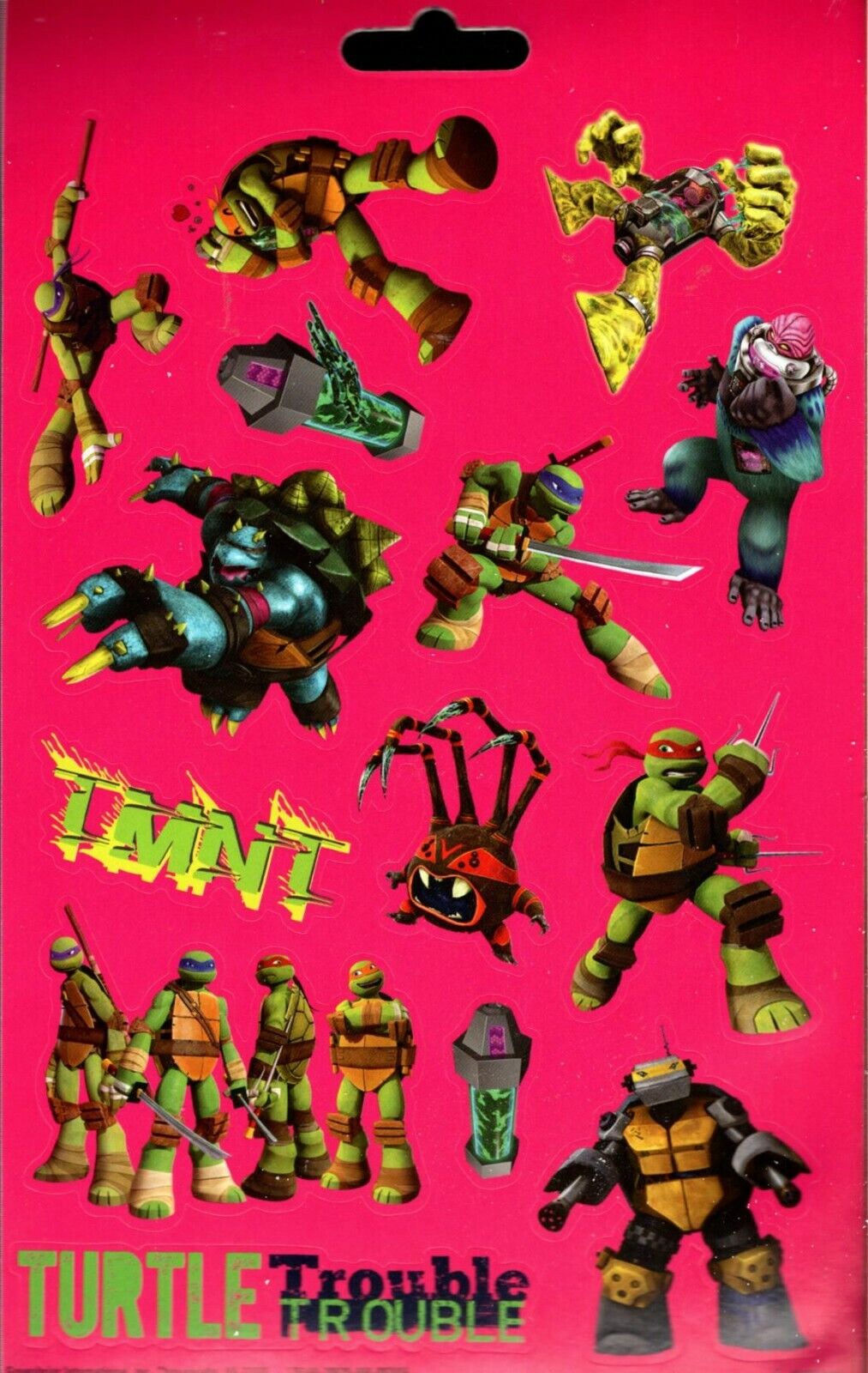 Teenage Mutant - Stickerland Includes Stickers 4 Sticker Sheets (Set of 2)
