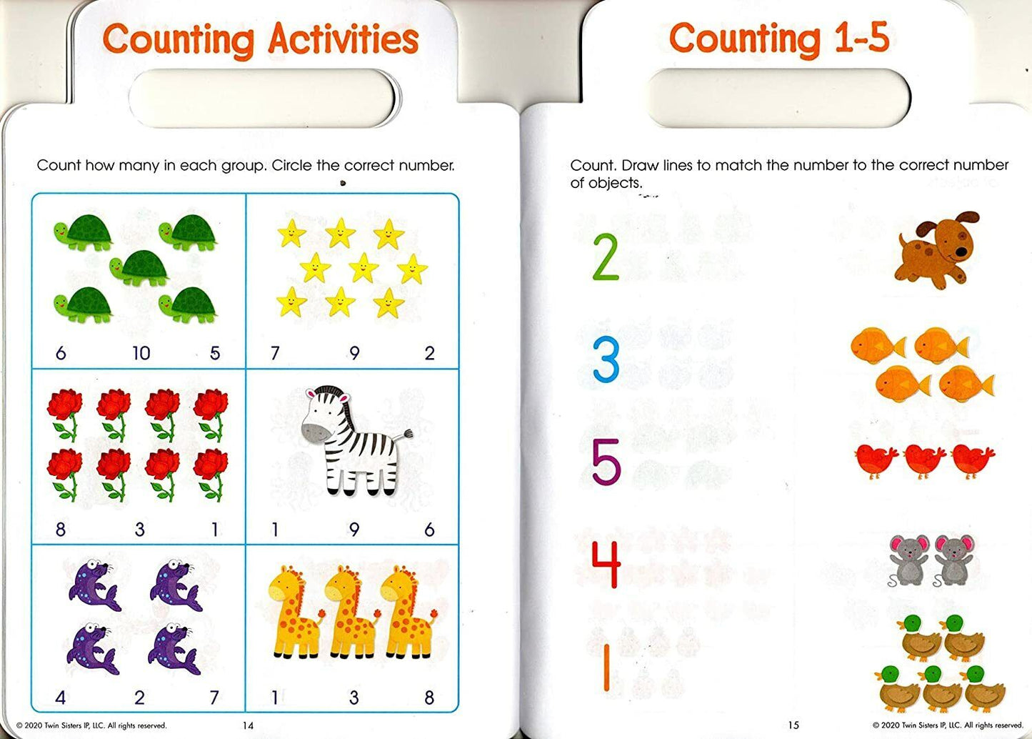 CrownewJewlz. LLs. Kindergarten Educational Workbooks - Learn on The Go. Set 4